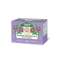Tadin Passion Flower Tea, Caffeine Free, Herbal Tea - 24 Each
